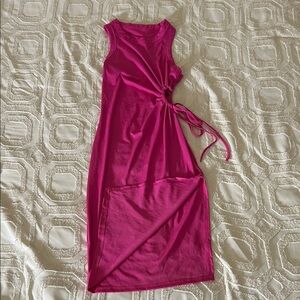 Sleeveless Pink Dress